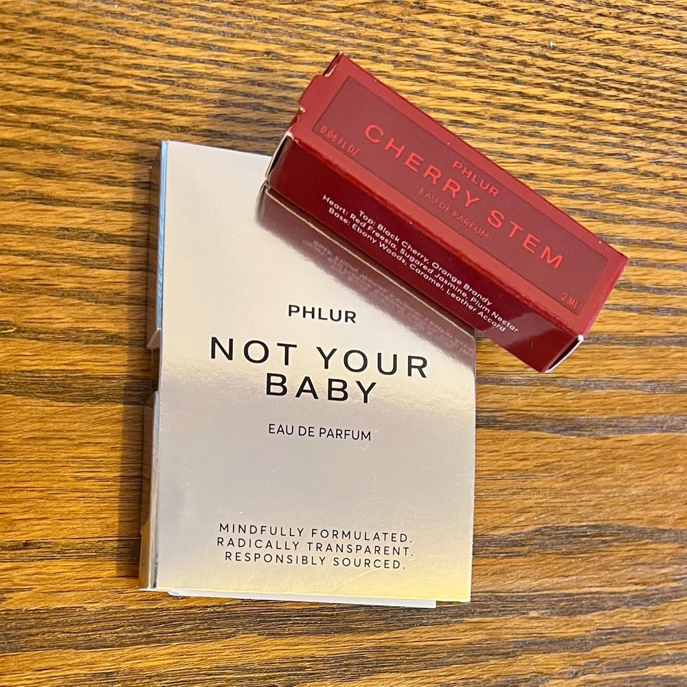 Phlur - Not Your Baby and Cherry Stem